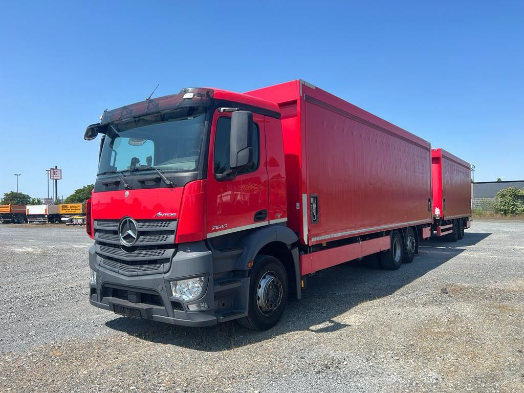 Mercedes-Benz Antos 2540 L 6x2 Pritsche LBW Coca Cola, 8,2m Ge - Kamion sa ceradom: slika 1 Mercedes-Benz Antos 2540 L 6x2 Pritsche LBW Coca Cola, 8,2m Ge - Kamion sa ceradom: slika 1