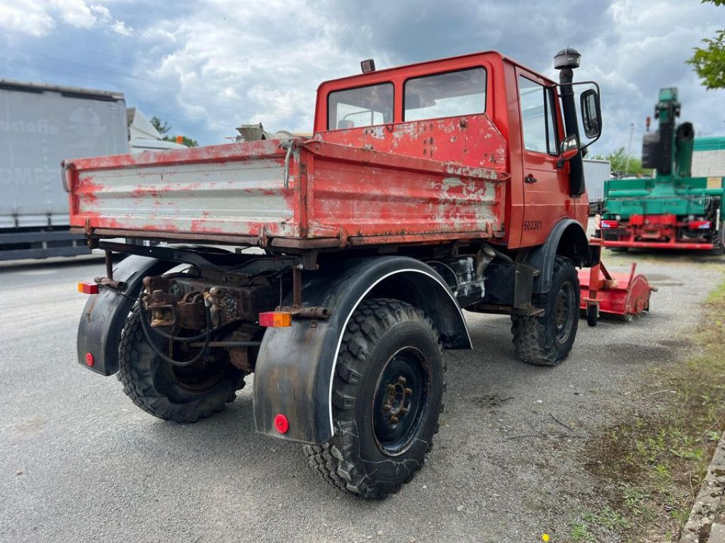 Mercedes-Benz Unimog U 424 2-Achs Allradkipper Front+Heckhydra - Istovarivač: slika 3 Mercedes-Benz Unimog U 424 2-Achs Allradkipper Front+Heckhydra - Istovarivač: slika 3