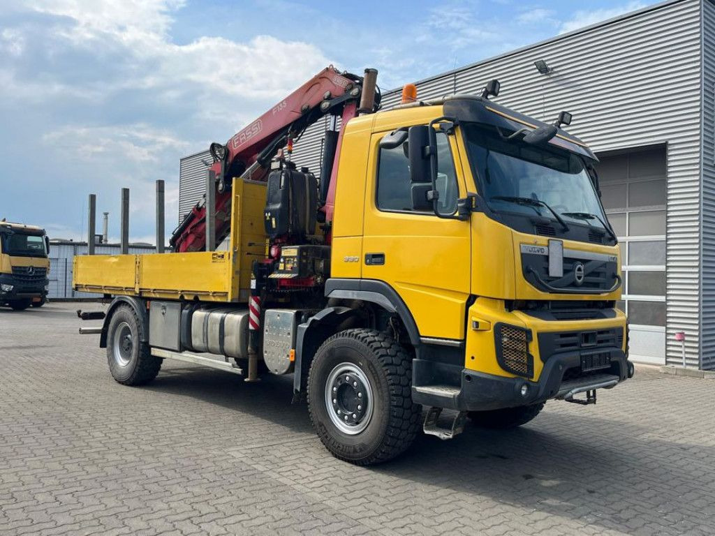 Volvo FM 330 4x4 Pritsche Kran Singelreifen Funkfernbe - Kamion sa tovarnim sandukom, Kamion sa dizalicom: slika 2 Volvo FM 330 4x4 Pritsche Kran Singelreifen Funkfernbe - Kamion sa tovarnim sandukom, Kamion sa dizalicom: slika 2