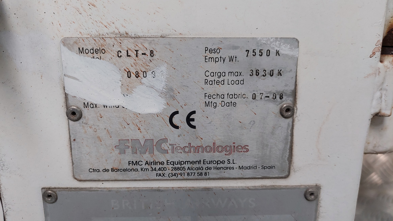 CLT-8 FMC Speedloader - Utovarivač kontejnera/ Paleta: slika 4 CLT-8 FMC Speedloader - Utovarivač kontejnera/ Paleta: slika 4