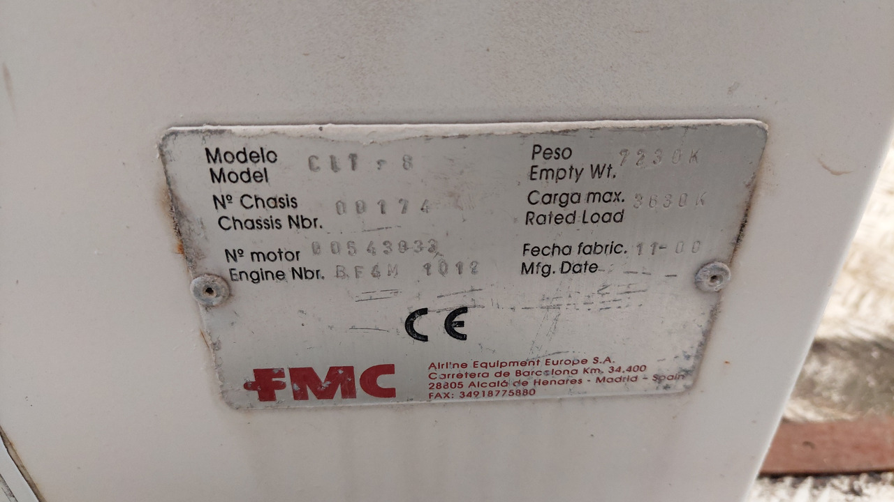 CLT-8 speedloader FMC - Utovarivač kontejnera/ Paleta: slika 2 CLT-8 speedloader FMC - Utovarivač kontejnera/ Paleta: slika 2