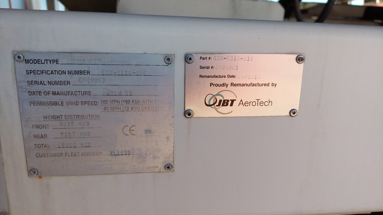 Lower deck loader FMC/JBT C15W - Utovarivač kontejnera/ Paleta: slika 2 Lower deck loader FMC/JBT C15W - Utovarivač kontejnera/ Paleta: slika 2