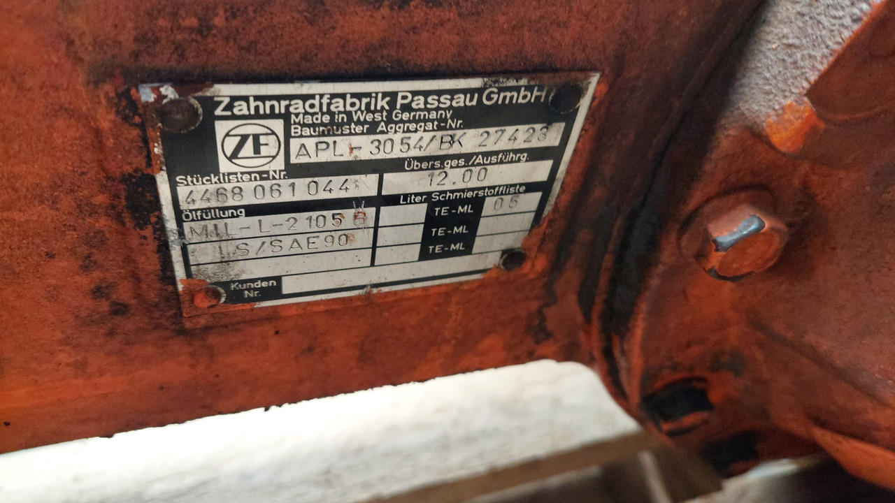 Schopf F106 spare parts - Rezervni deo za Aerodromska oprema: slika 5 Schopf F106 spare parts - Rezervni deo za Aerodromska oprema: slika 5