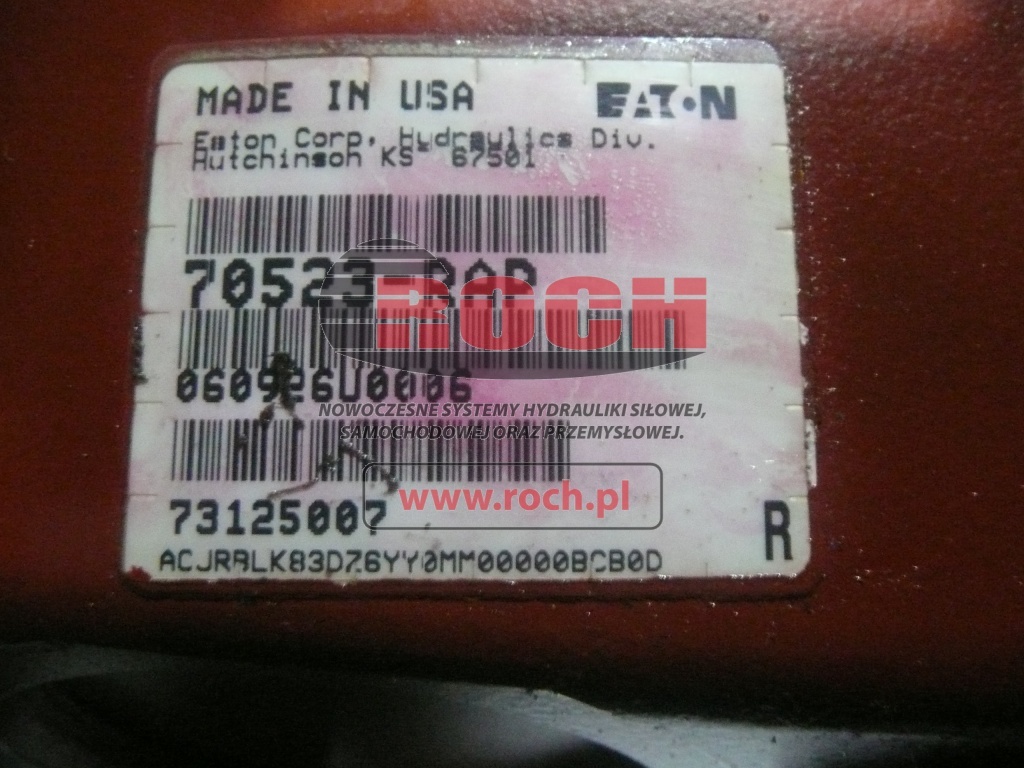 EATON 70523-RAP 73125007 - Hidraulična pumpa: slika 2 EATON 70523-RAP 73125007 - Hidraulična pumpa: slika 2