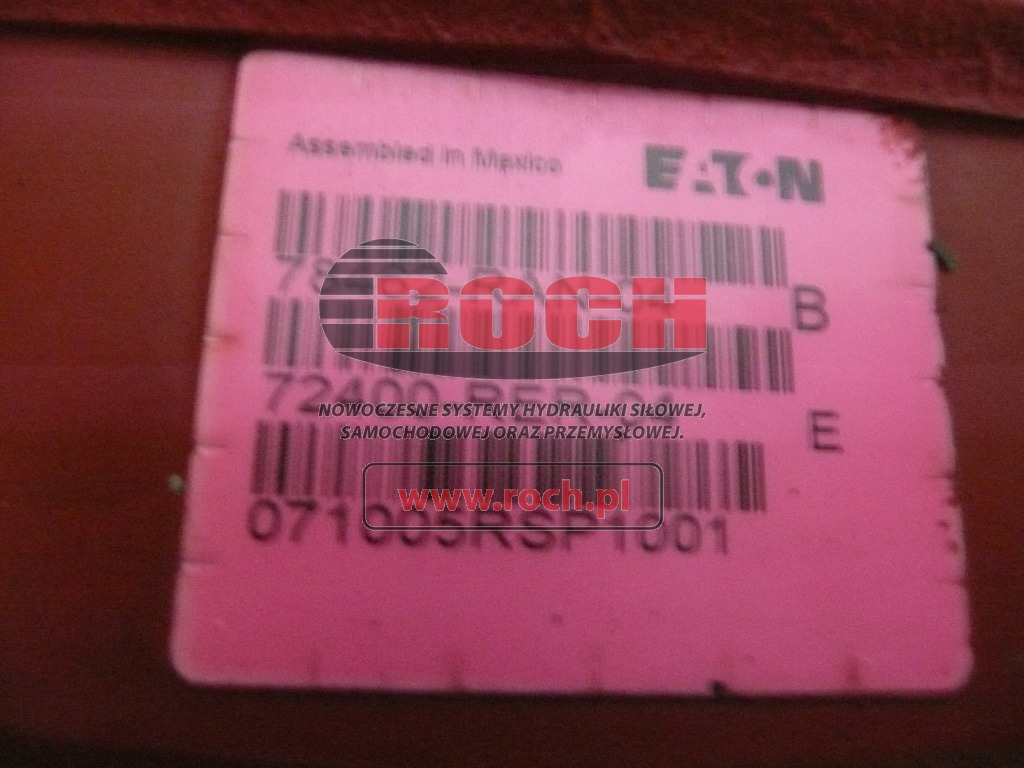 EATON 78462-RAN-04 72400-RLR-04 071005RSP1001 + 26000-5000 - Hidraulična pumpa: slika 2 EATON 78462-RAN-04 72400-RLR-04 071005RSP1001 + 26000-5000 - Hidraulična pumpa: slika 2
