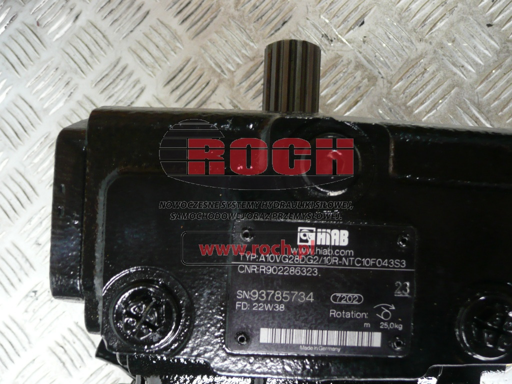 HIAB A10VG28DG2/10R-NTC10F043S3 + A10VG28DG1/10R-NSC10F013S3 - Hidraulična pumpa: slika 1 HIAB A10VG28DG2/10R-NTC10F043S3 + A10VG28DG1/10R-NSC10F013S3 - Hidraulična pumpa: slika 1