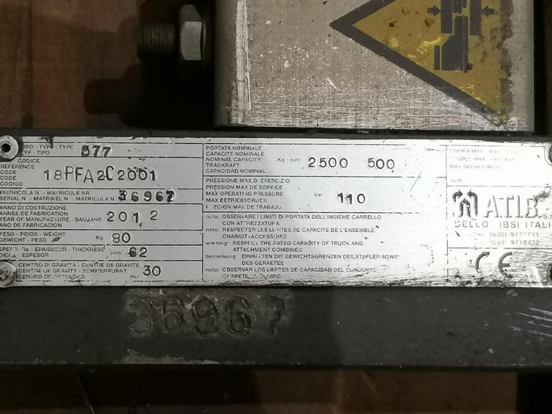 Atib TDL 577 - Viljuška za Oprema za rukovanje materijalima: slika 5 Atib TDL 577 - Viljuška za Oprema za rukovanje materijalima: slika 5