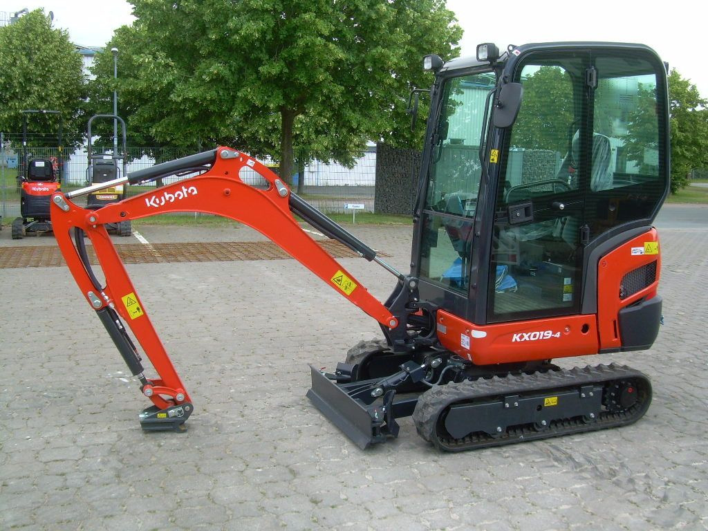 Kubota KX 019-4, BJ 23, 3 BH, Kabine, SW MS01 - Mini bager: slika 1 Kubota KX 019-4, BJ 23, 3 BH, Kabine, SW MS01 - Mini bager: slika 1
