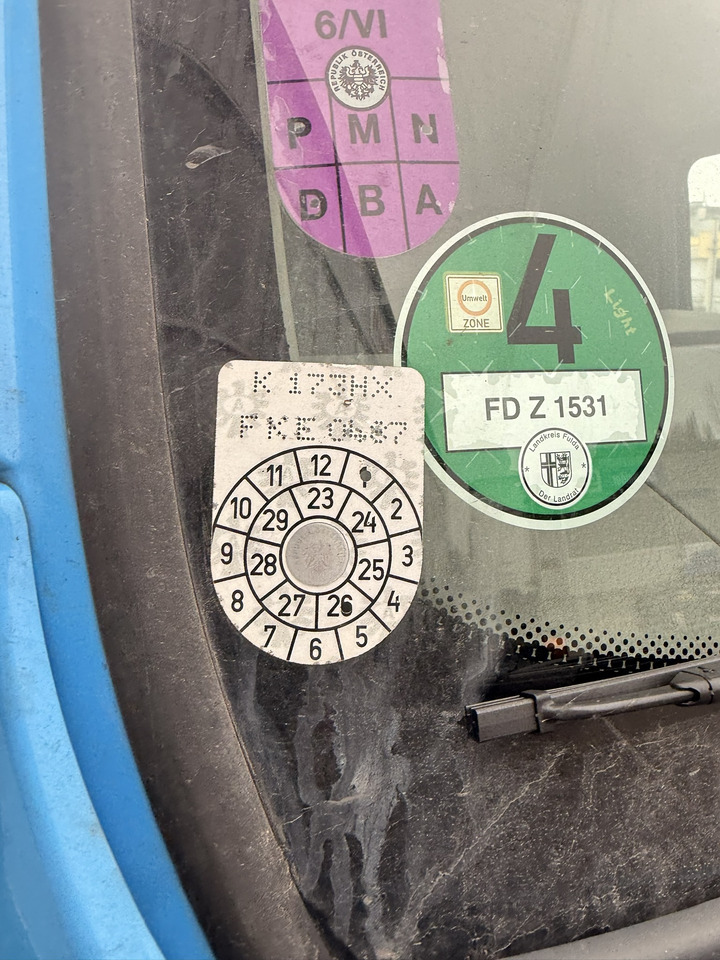 Kamion sa ceradom DAF LF 290 Pritschenaufbau Ladebordwand AHK: slika 9