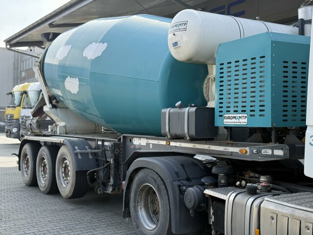 Betonmischer-Auflieger Euromix 12 m³ mit Motor - Poluprikolica mikser: slika 1 Betonmischer-Auflieger Euromix 12 m³ mit Motor - Poluprikolica mikser: slika 1