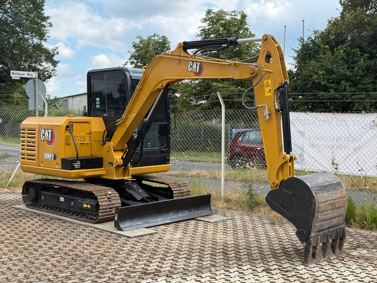 CAT Bagger 306 E2 Minibagger Kettenbagger 270 BTH - Bager guseničar: slika 1 CAT Bagger 306 E2 Minibagger Kettenbagger 270 BTH - Bager guseničar: slika 1