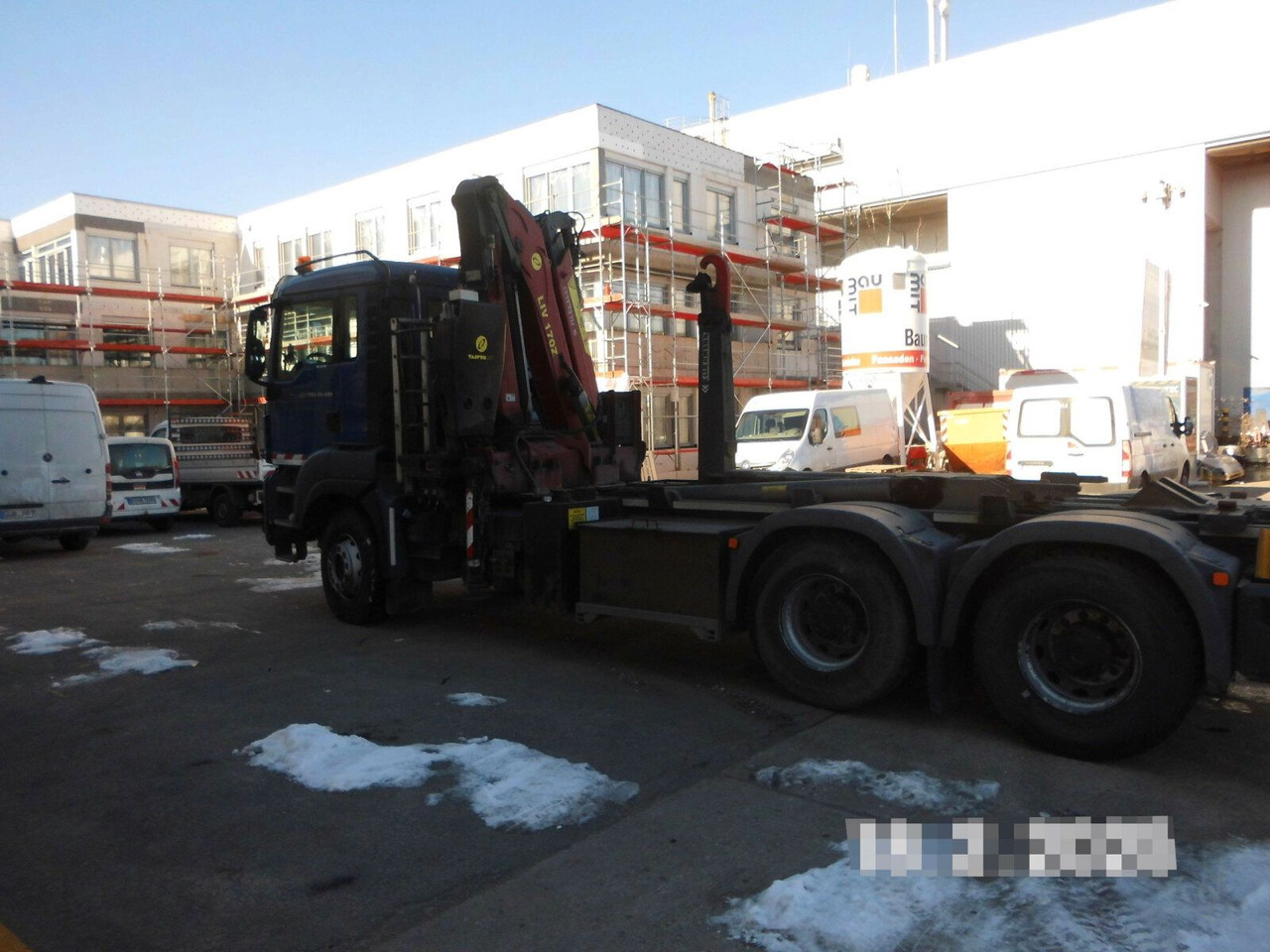 MAN TGS 28.480 6x4 Abrollkipper + Kran bis 4,63 T - Kamion sa dizalicom: slika 4 MAN TGS 28.480 6x4 Abrollkipper + Kran bis 4,63 T - Kamion sa dizalicom: slika 4