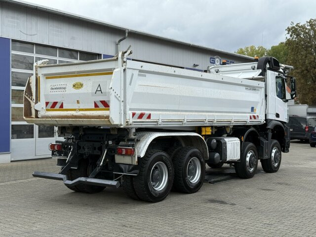 Istovarivač Mercedes-Benz 4145 8x8 Meiler Dreiseitenkipper Bordmatik: slika 13