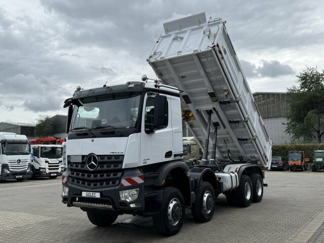 Istovarivač Mercedes-Benz 4145 8x8 Meiler Dreiseitenkipper Bordmatik: slika 8