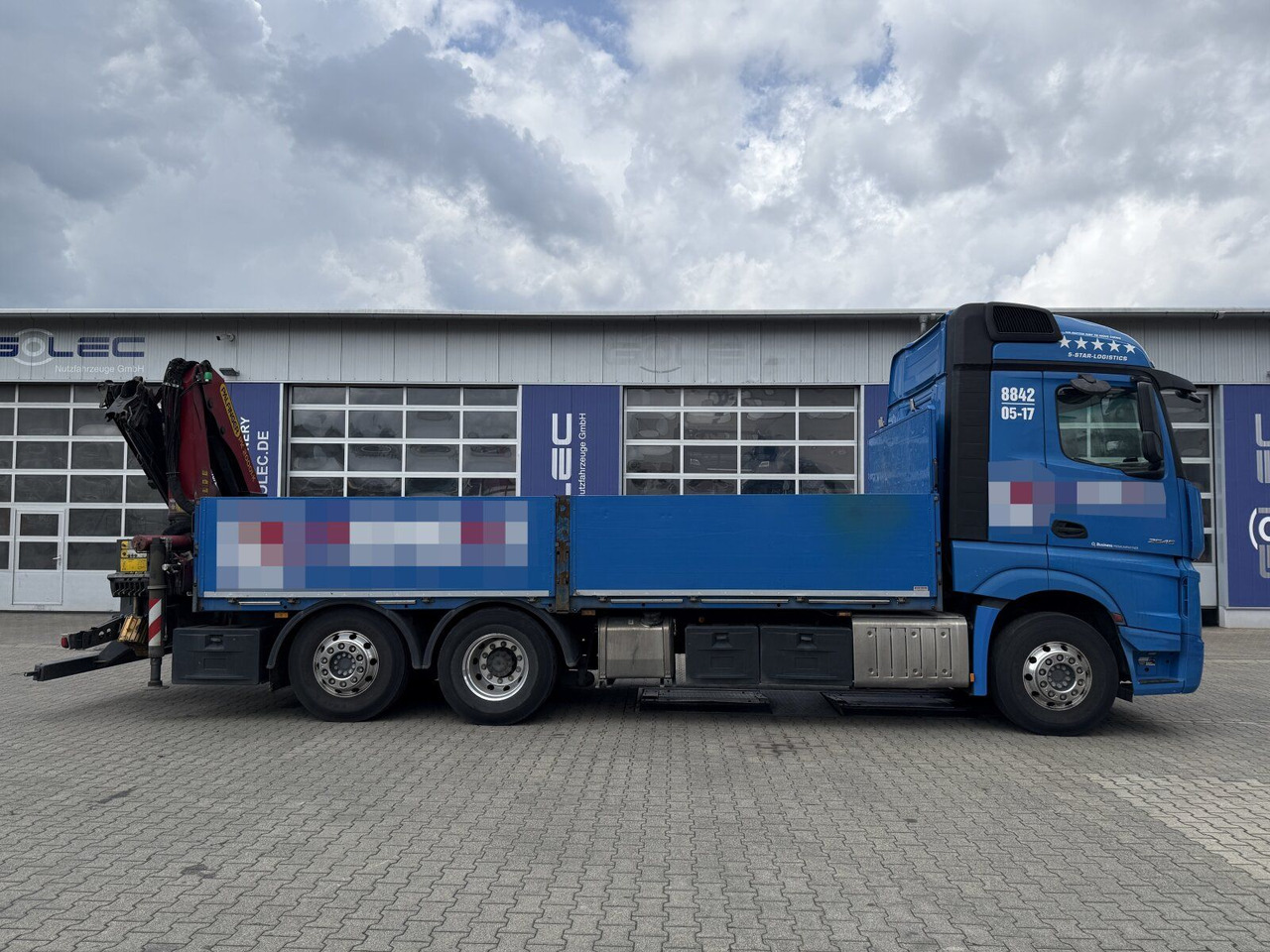 Mercedes-Benz ACTROS 2545 6x2 Pritsche Kran Palfinger PK20001K - Kamion sa dizalicom: slika 2 Mercedes-Benz ACTROS 2545 6x2 Pritsche Kran Palfinger PK20001K - Kamion sa dizalicom: slika 2