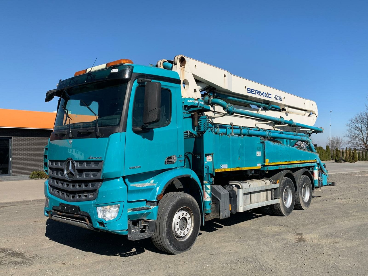 Mercedes-Benz AROCS 2636 6x4 Euro 6 Betonpumpe SERMAC 4Z36 - Auto pumpa za beton: slika 1 Mercedes-Benz AROCS 2636 6x4 Euro 6 Betonpumpe SERMAC 4Z36 - Auto pumpa za beton: slika 1