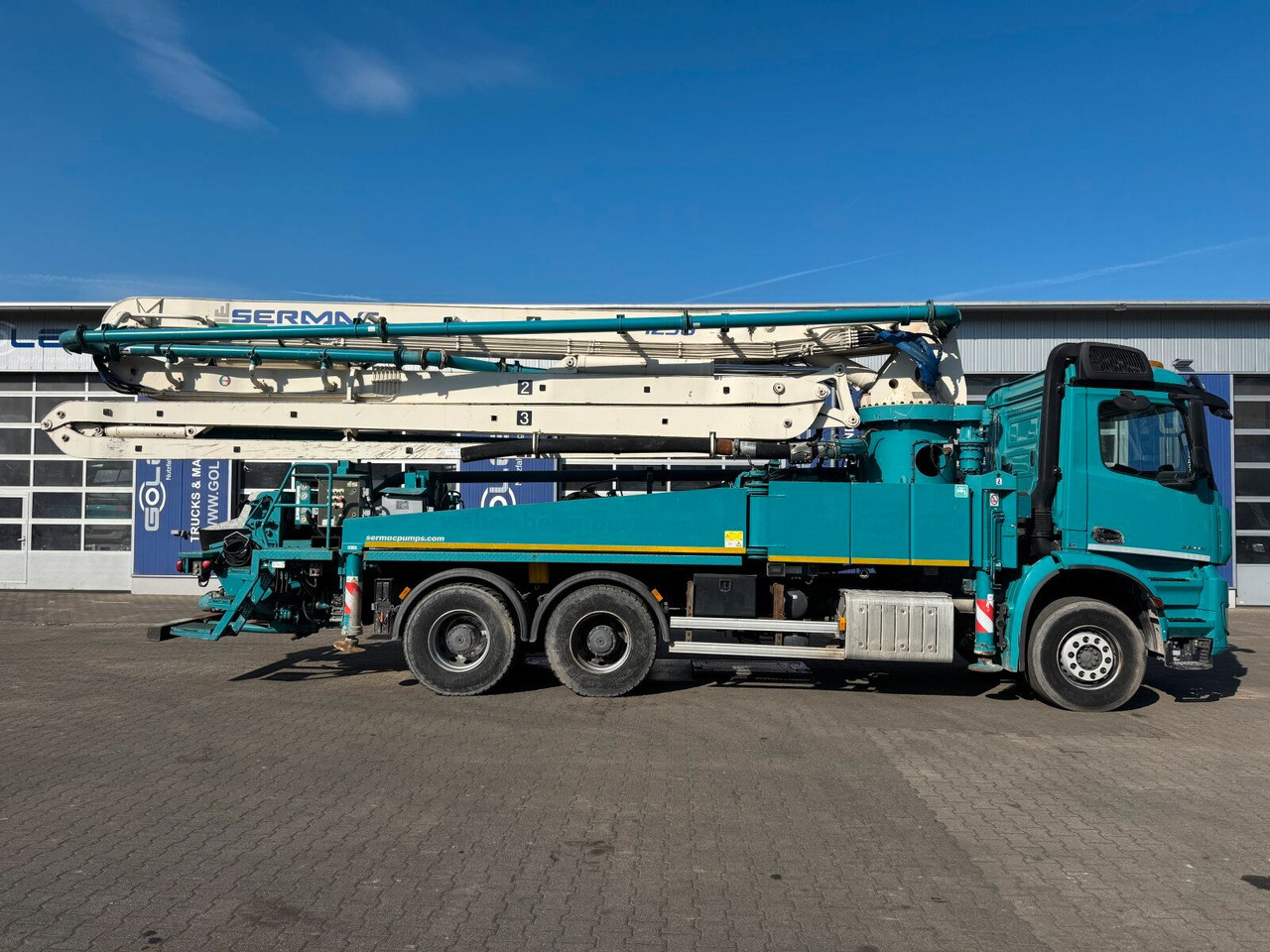 Mercedes-Benz AROCS 2836 6x4 Euro 6 Betonpumpe SERMAC 4Z38 - Auto pumpa za beton: slika 3 Mercedes-Benz AROCS 2836 6x4 Euro 6 Betonpumpe SERMAC 4Z38 - Auto pumpa za beton: slika 3