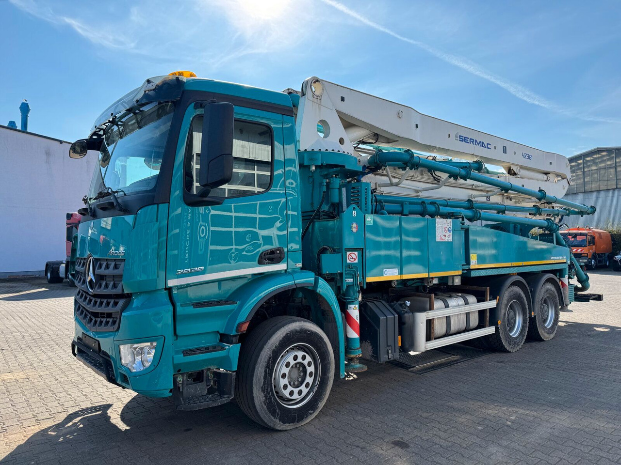 Mercedes-Benz AROCS 2836 6x4 Euro 6 Betonpumpe SERMAC 4Z38 - Auto pumpa za beton: slika 2 Mercedes-Benz AROCS 2836 6x4 Euro 6 Betonpumpe SERMAC 4Z38 - Auto pumpa za beton: slika 2