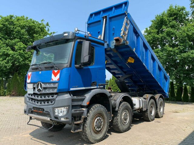 Mercedes-Benz AROCS 4145 8x8 EURO6 Muldenkipper TOP! - Istovarivač: slika 2 Mercedes-Benz AROCS 4145 8x8 EURO6 Muldenkipper TOP! - Istovarivač: slika 2