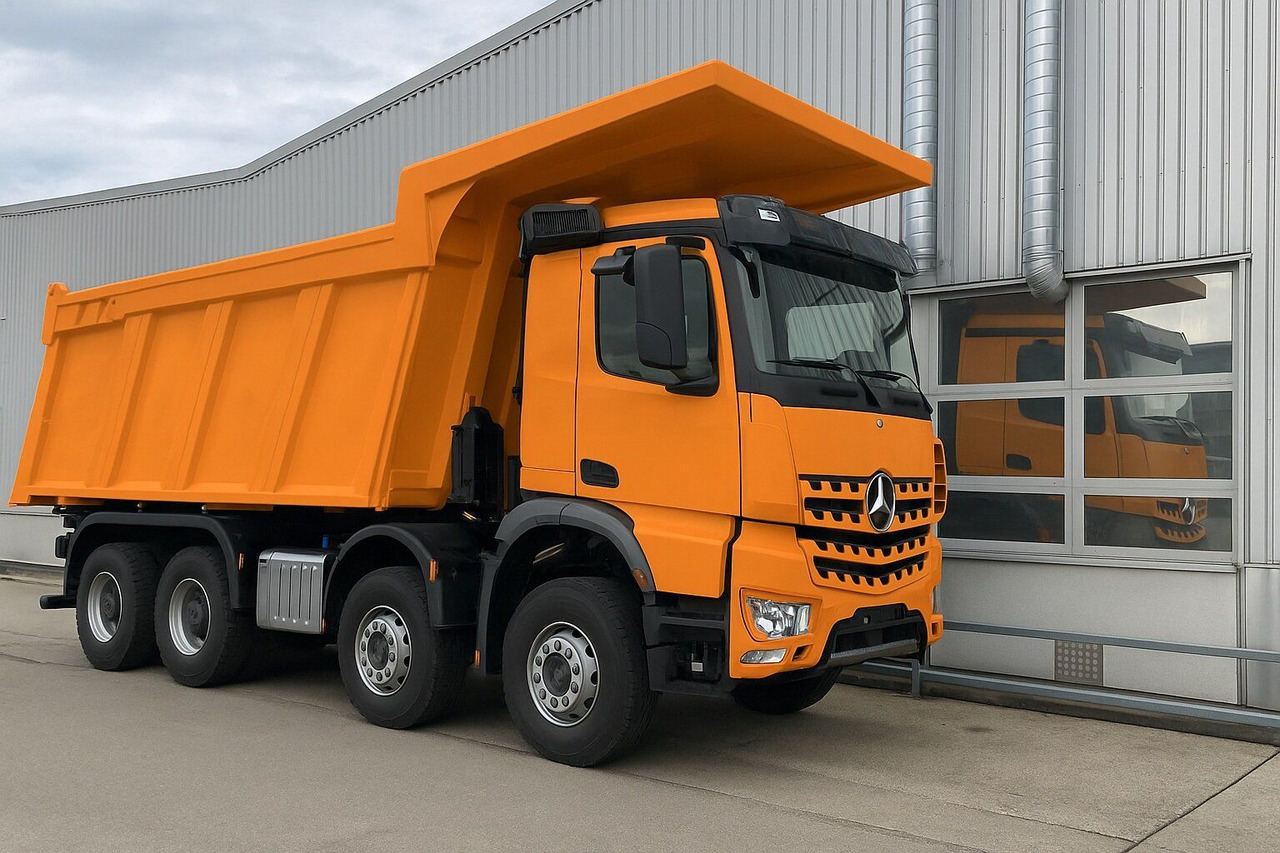 Mercedes-Benz AROCS 4851 8x6 Euro 6 Muldenkipper MEILLER 27 m³ - Istovarivač: slika 1 Mercedes-Benz AROCS 4851 8x6 Euro 6 Muldenkipper MEILLER 27 m³ - Istovarivač: slika 1