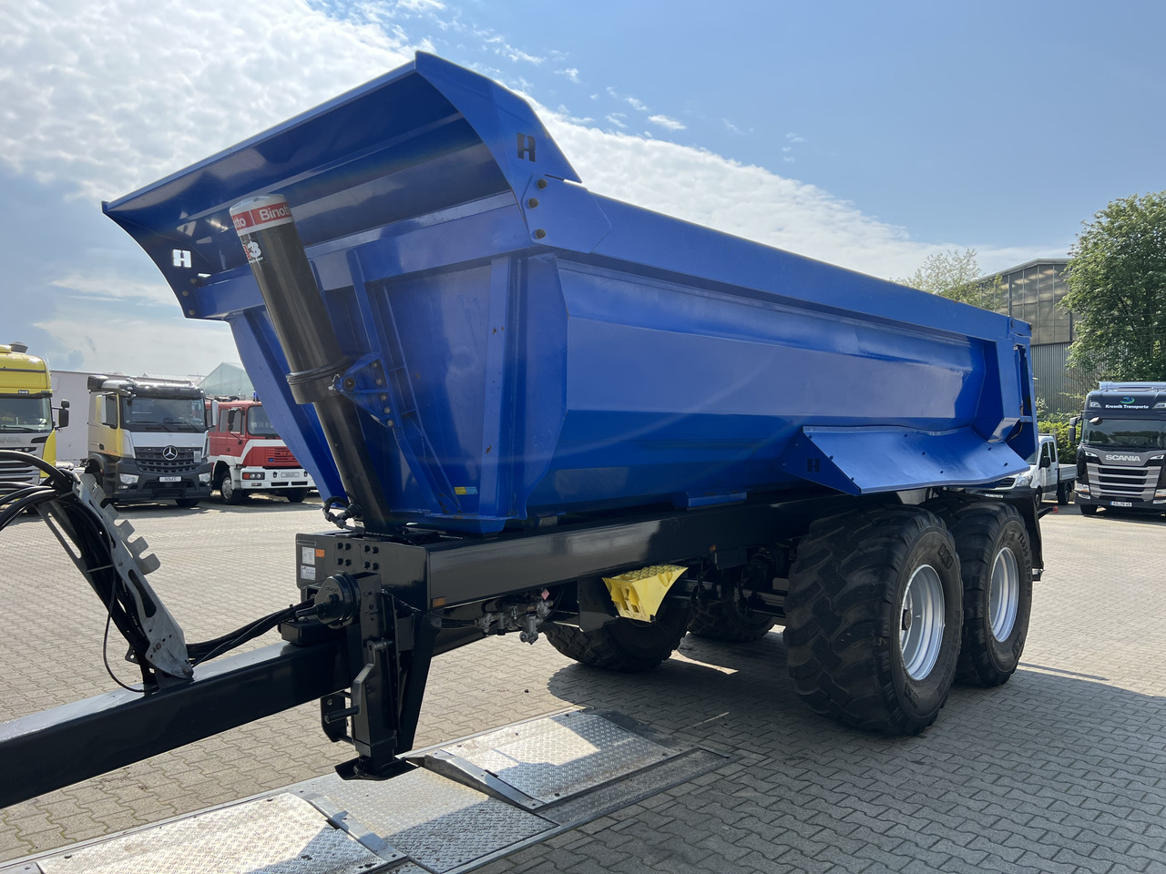 REISCH RTWK-200KS.550 Agro Kippauflieger - Traktorska prikolica za farmu/ Kiper: slika 1 REISCH RTWK-200KS.550 Agro Kippauflieger - Traktorska prikolica za farmu/ Kiper: slika 1