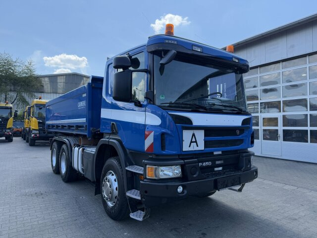Scania P 450 6x4 Dreiseitenkipper DAUTEL - Istovarivač: slika 1 Scania P 450 6x4 Dreiseitenkipper DAUTEL - Istovarivač: slika 1