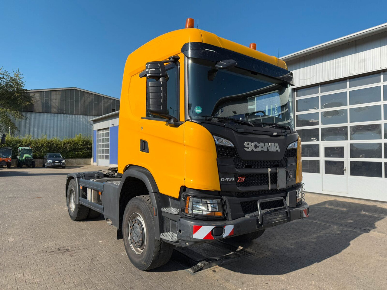 Scania G450 XT 4x4 Euro 6 SZM Kipphydraulik Blatt/ Luft - Tegljač: slika 1 Scania G450 XT 4x4 Euro 6 SZM Kipphydraulik Blatt/ Luft - Tegljač: slika 1
