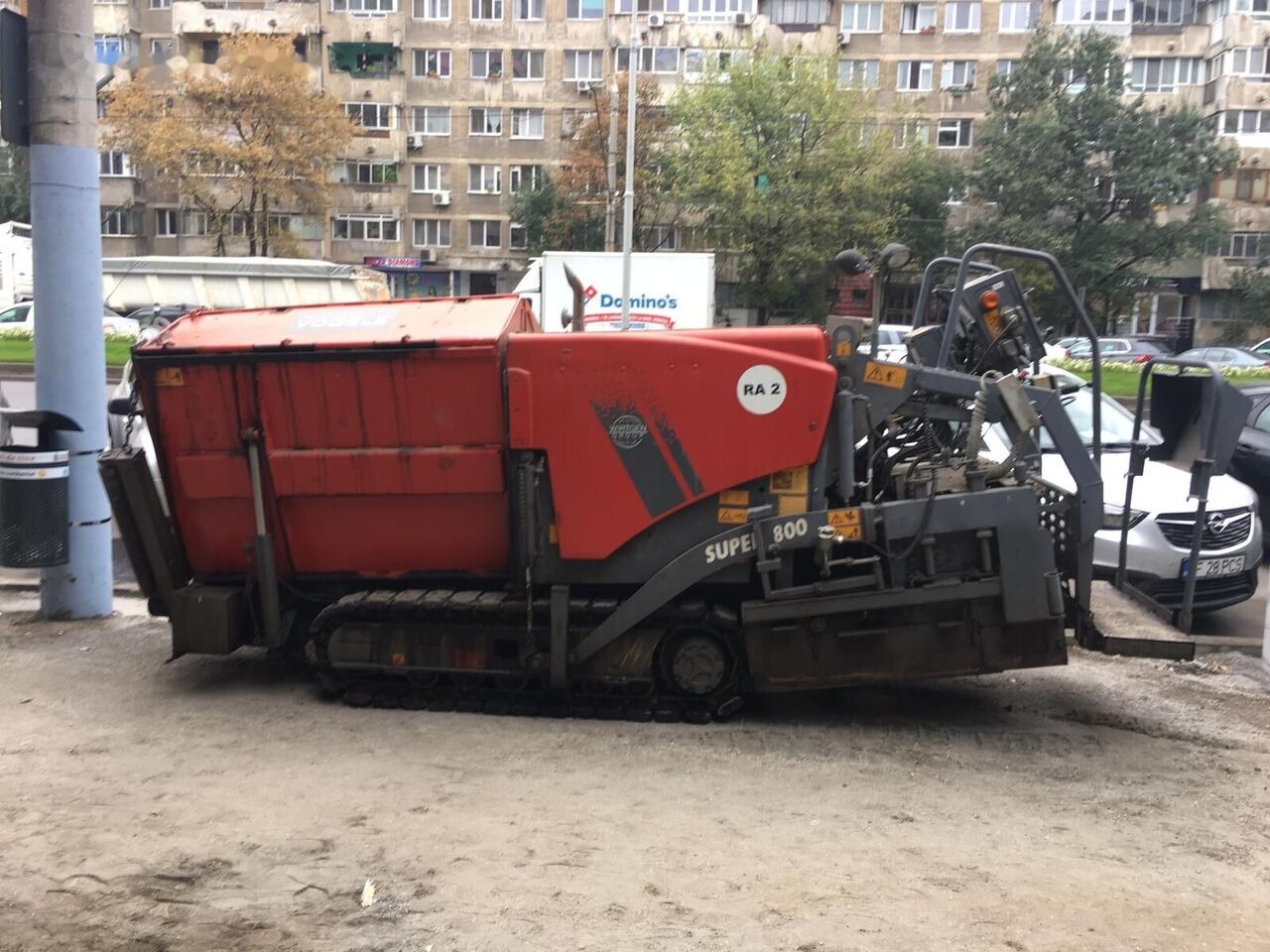 Vögele 800 - Asfaltni finišer: slika 1 Vögele 800 - Asfaltni finišer: slika 1