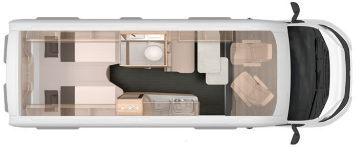 Knaus BoxLife Pro 630 FREEWAY 60 Years Abstandstempoma - Kamp kombi: slika 2 Knaus BoxLife Pro 630 FREEWAY 60 Years Abstandstempoma - Kamp kombi: slika 2