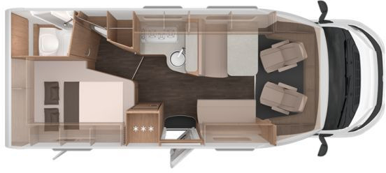 Knaus L!VE TI 650 MF Platinum Selection 140PS - Poluintegrisani kamper: slika 2 Knaus L!VE TI 650 MF Platinum Selection 140PS - Poluintegrisani kamper: slika 2