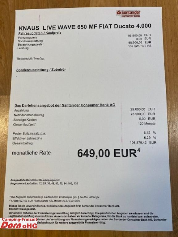 Knaus L!VE WAVE 650 MF Automatik/180 PS/Heavy - Poluintegrisani kamper: slika 5 Knaus L!VE WAVE 650 MF Automatik/180 PS/Heavy - Poluintegrisani kamper: slika 5