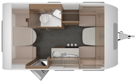 Knaus Sport 400 LK Design Paket - Kamp prikolica: slika 2 Knaus Sport 400 LK Design Paket - Kamp prikolica: slika 2