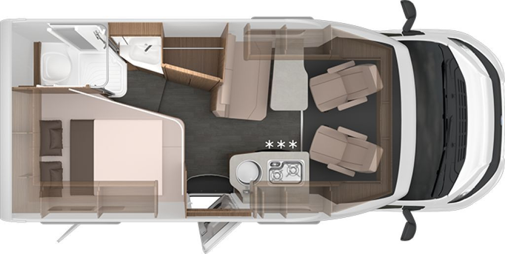Knaus Van TI 550 MF VANSATION Automatik/140PS - Poluintegrisani kamper: slika 2 Knaus Van TI 550 MF VANSATION Automatik/140PS - Poluintegrisani kamper: slika 2