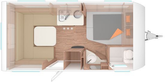 Weinsberg CaraOne 450 FU Fußbodenerw.elektrisch - Kamp prikolica: slika 2 Weinsberg CaraOne 450 FU Fußbodenerw.elektrisch - Kamp prikolica: slika 2