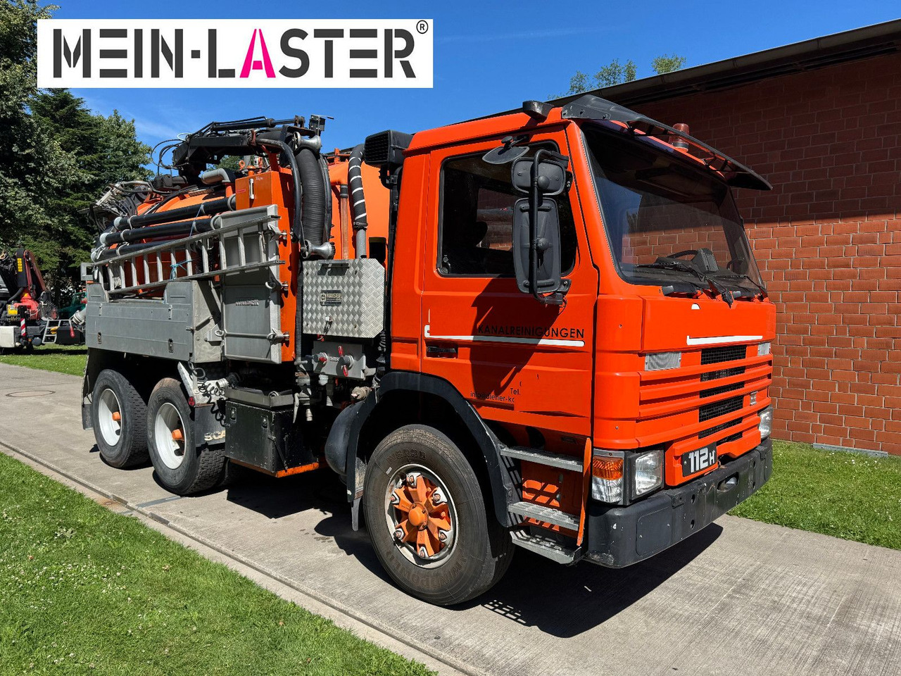 Scania 112 6x4 Saug Spül Kombi Kaiser Top Zustand 6x4 - Vakuumska cisterna: slika 1 Scania 112 6x4 Saug Spül Kombi Kaiser Top Zustand 6x4 - Vakuumska cisterna: slika 1