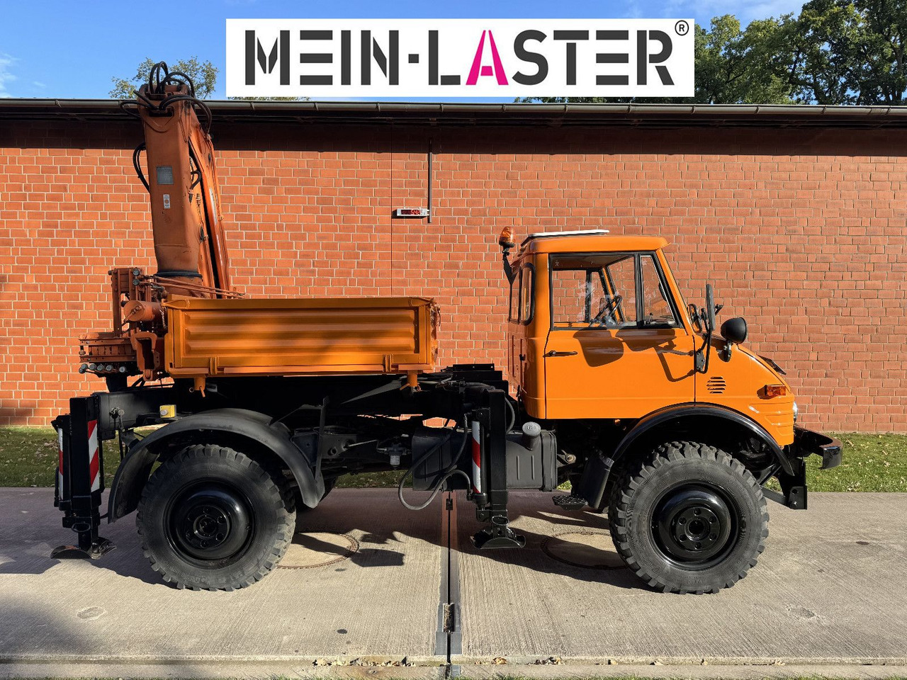 Unimog U 1100 Atlas AK 3006 nur 14.215 km-1. Hand - Kamion sa dizalicom, Kamion sa tovarnim sandukom: slika 3 Unimog U 1100 Atlas AK 3006 nur 14.215 km-1. Hand - Kamion sa dizalicom, Kamion sa tovarnim sandukom: slika 3
