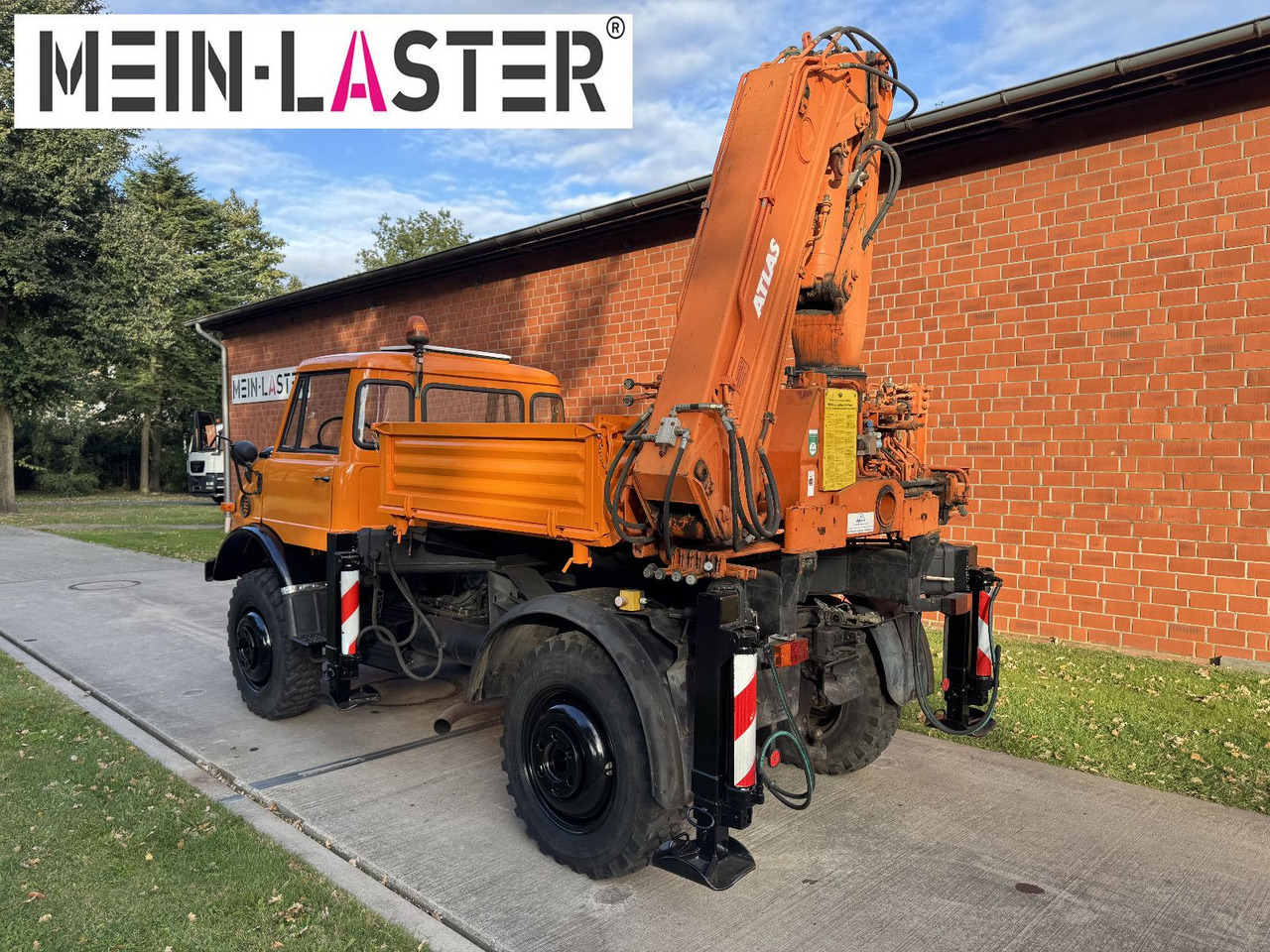 Unimog U 1100 Atlas AK 3006 nur 14.215 km-1. Hand - Kamion sa dizalicom, Kamion sa tovarnim sandukom: slika 5 Unimog U 1100 Atlas AK 3006 nur 14.215 km-1. Hand - Kamion sa dizalicom, Kamion sa tovarnim sandukom: slika 5