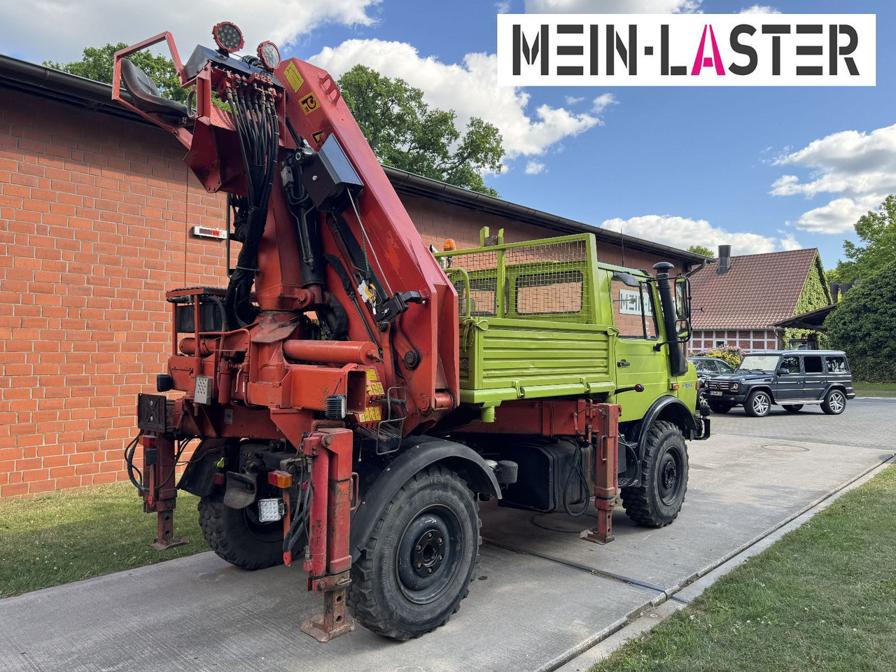 Unimog U 1650 PK 10500 Kran 15 m max. 3,9 t Seilwinde - Kamion sa dizalicom: slika 4 Unimog U 1650 PK 10500 Kran 15 m max. 3,9 t Seilwinde - Kamion sa dizalicom: slika 4