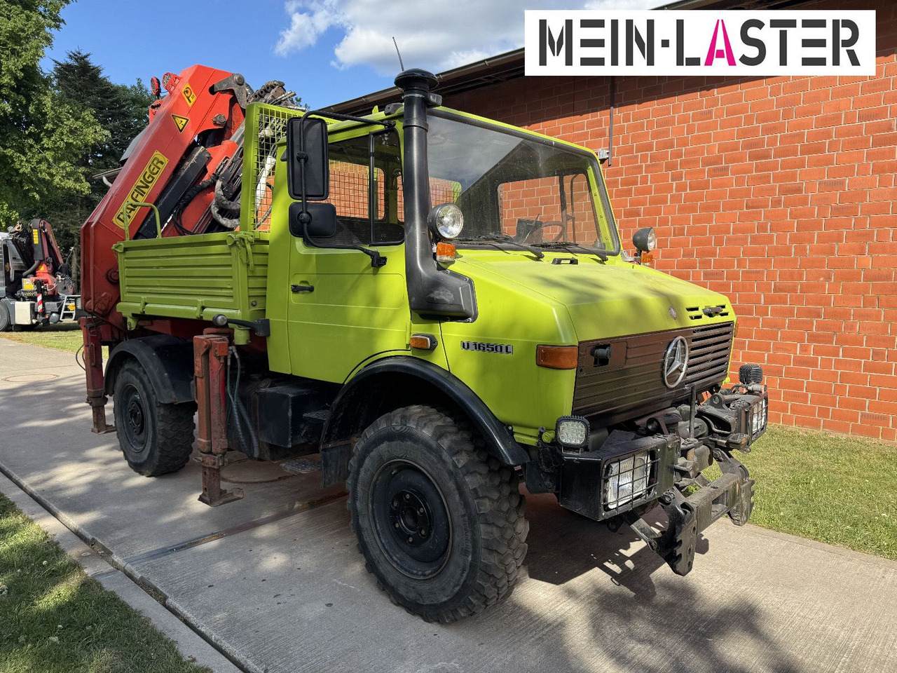 Unimog U 1650 PK 10500 Kran 15 m max. 3,9 t Seilwinde - Kamion sa dizalicom: slika 3 Unimog U 1650 PK 10500 Kran 15 m max. 3,9 t Seilwinde - Kamion sa dizalicom: slika 3