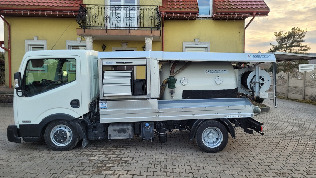 Nissan Cabstar 35.13 Defco Combi 3.5t Dietmar Kaiser - Vakuumska cisterna: slika 2 Nissan Cabstar 35.13 Defco Combi 3.5t Dietmar Kaiser - Vakuumska cisterna: slika 2