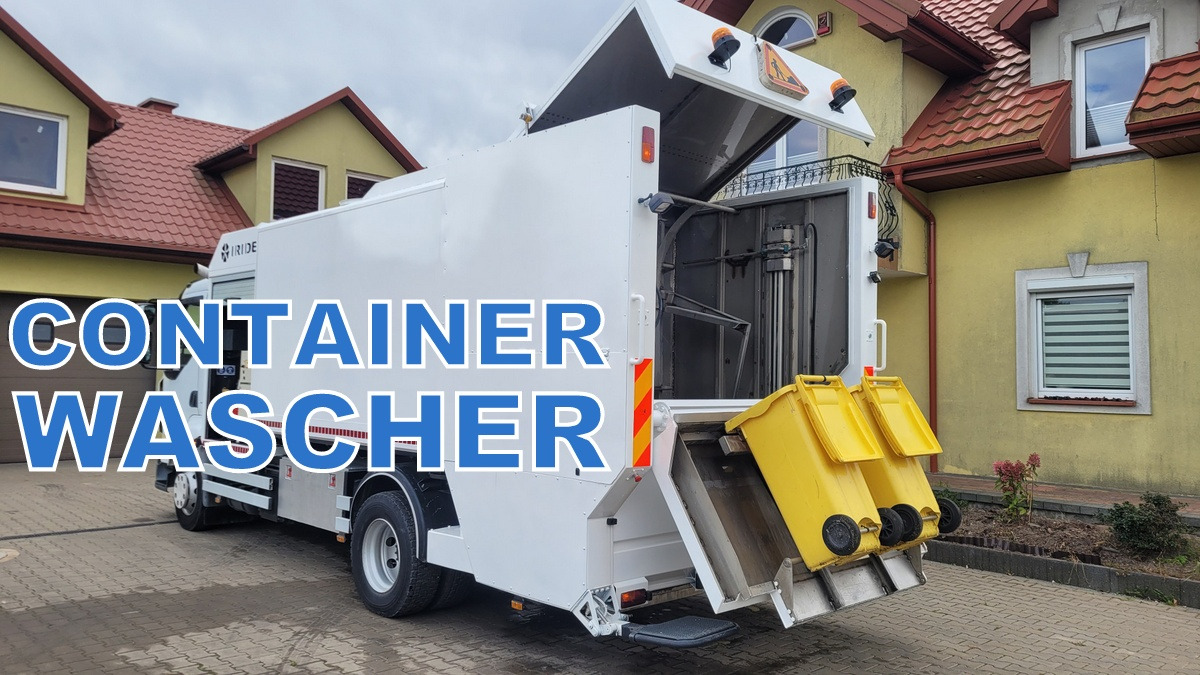 Renault Midlum CONTAINER WEASHER LAVACASSONETTI MYJKA - Kamion za smeće: slika 1 Renault Midlum CONTAINER WEASHER LAVACASSONETTI MYJKA - Kamion za smeće: slika 1