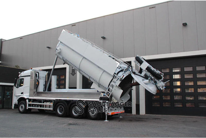 Vakuumska cisterna Mercedes-Benz Arocs Amphitec Vortex 11000 Saugbagger: slika 10