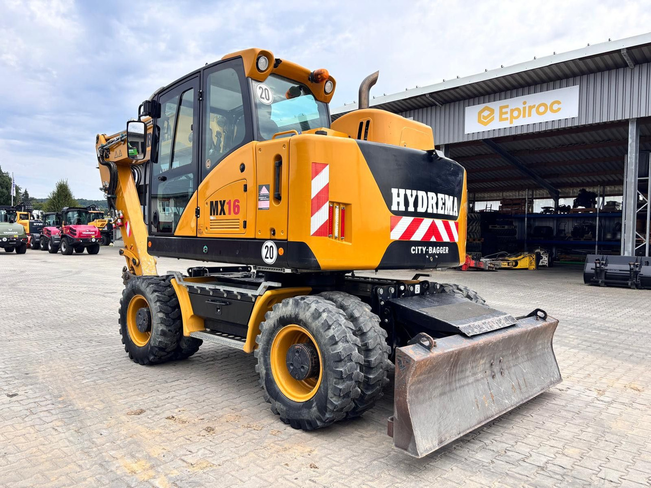 Hydrema MX 16 - Bager točkaš: slika 4 Hydrema MX 16 - Bager točkaš: slika 4