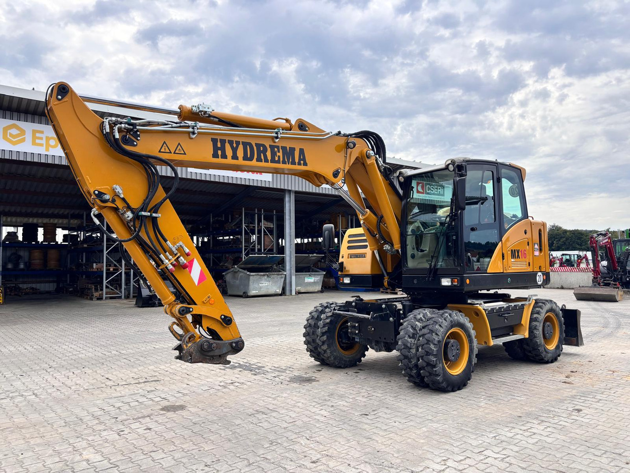 Hydrema MX 16G - Bager točkaš: slika 1 Hydrema MX 16G - Bager točkaš: slika 1