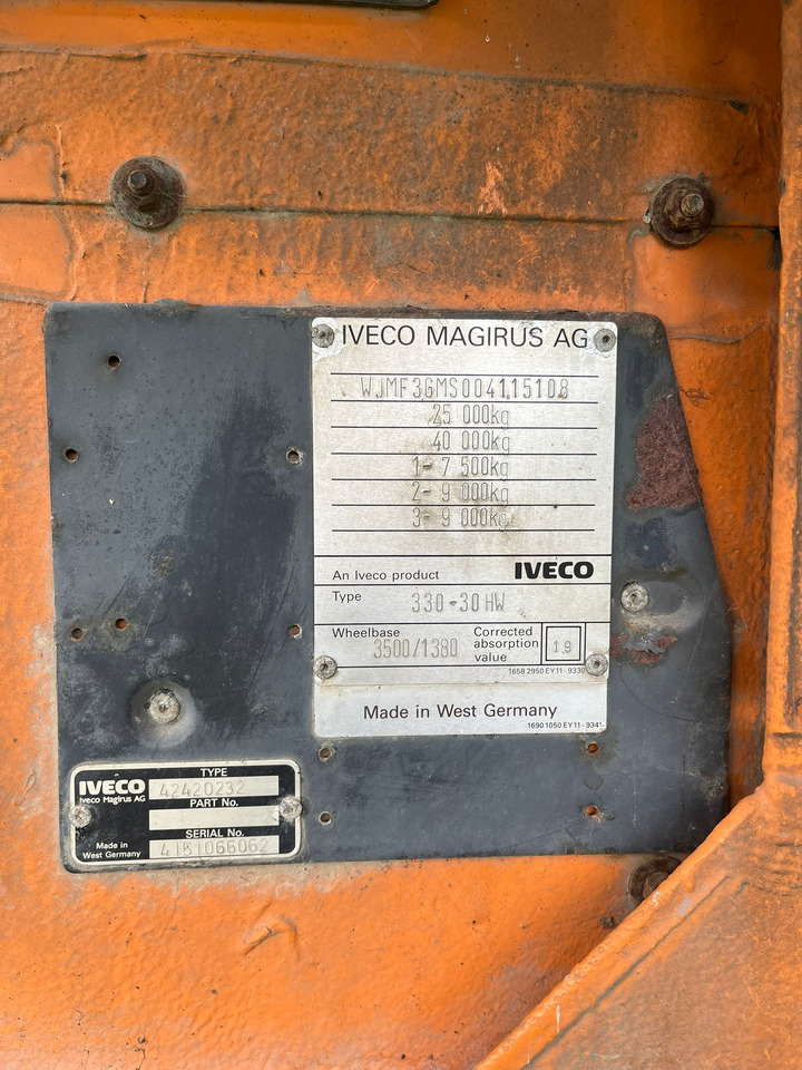 Istovarivač IVECO Magirus 260-30: slika 11