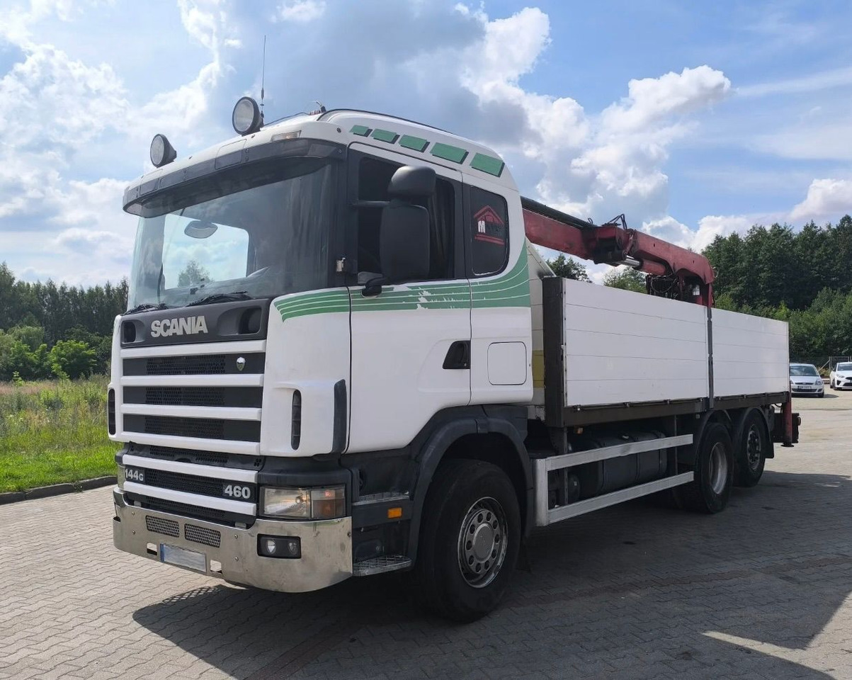 SCANIA 144.460 - Kamion sa tovarnim sandukom, Kamion sa dizalicom: slika 3 SCANIA 144.460 - Kamion sa tovarnim sandukom, Kamion sa dizalicom: slika 3