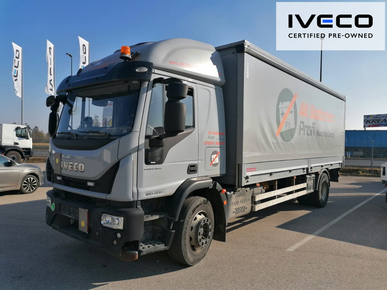 IVECO Eurocargo ML180E32/PEVI_C Euro6 Klima Luftfeder ZV - Kamion sa ceradom: slika 3 IVECO Eurocargo ML180E32/PEVI_C Euro6 Klima Luftfeder ZV - Kamion sa ceradom: slika 3