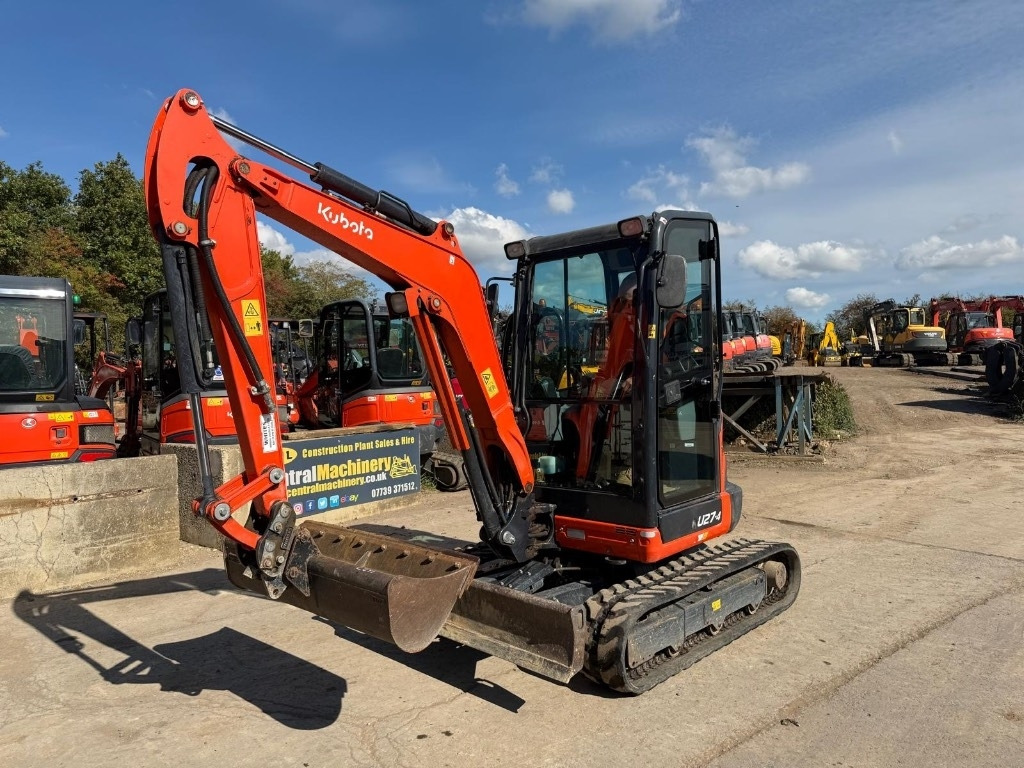 Mini bager Kubota U 27-4: slika 6