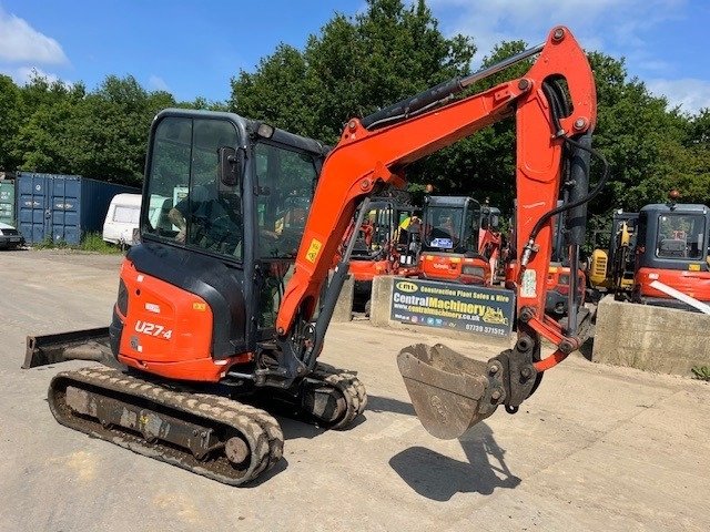 Kubota U 27-4 - Mini bager: slika 4 Kubota U 27-4 - Mini bager: slika 4