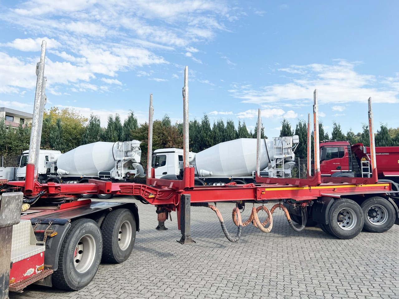 Doll A321 A321, Ausziehbar von 10,7m-15,2m, 2x Lenkachse - Poluprikolica šticarka: slika 1 Doll A321 A321, Ausziehbar von 10,7m-15,2m, 2x Lenkachse - Poluprikolica šticarka: slika 1